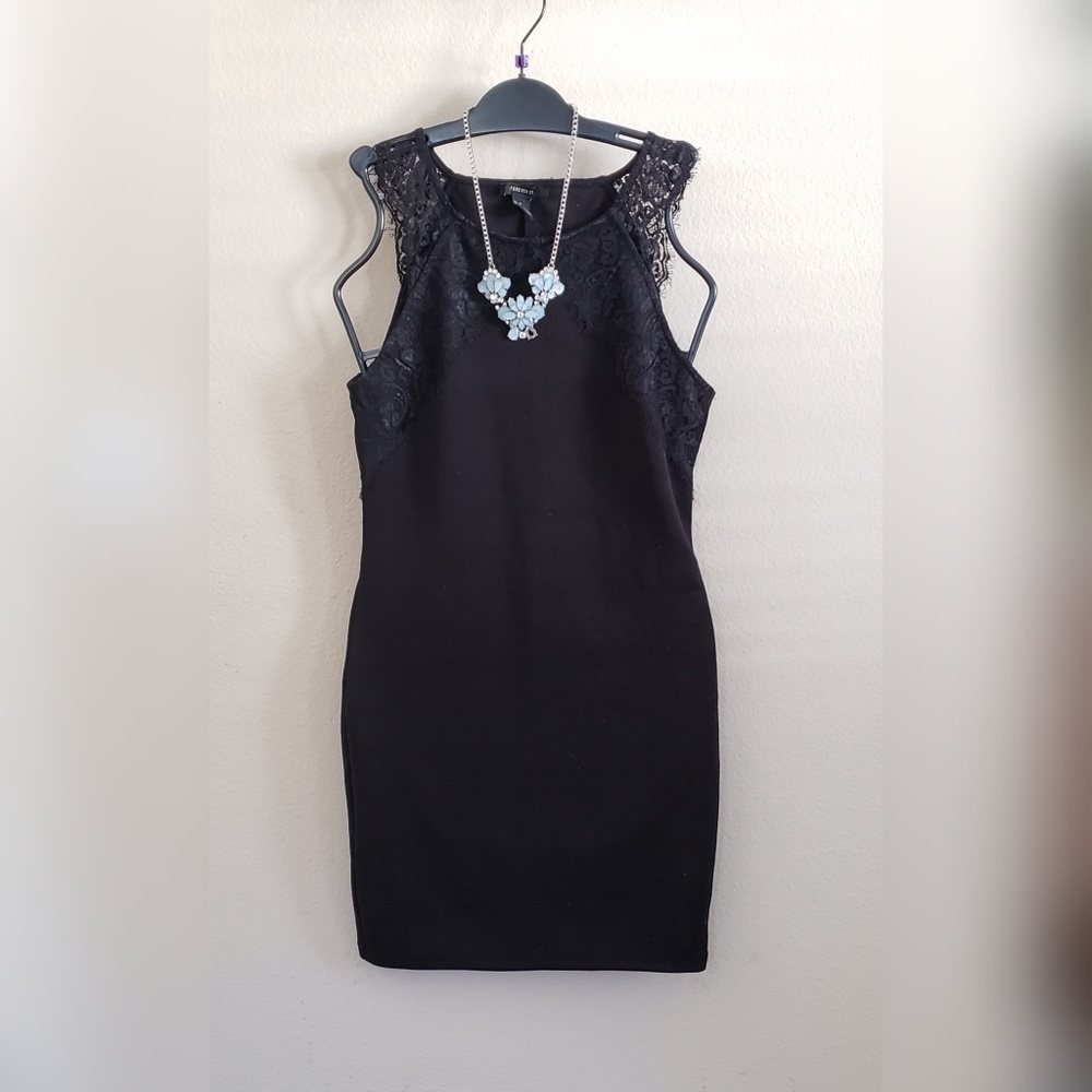 2/$20 Forever 21 - black dress- size M
